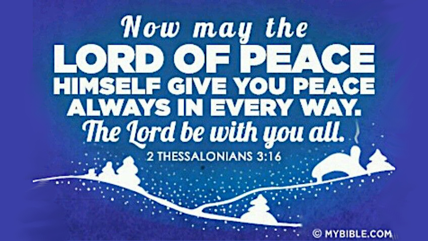 Text of 2 Thessalonians 3:16